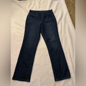 Jag Jeans Dark Blue Straight Leg Women's Jeans